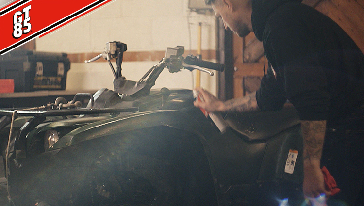 How to maintain a quad bike with gt85