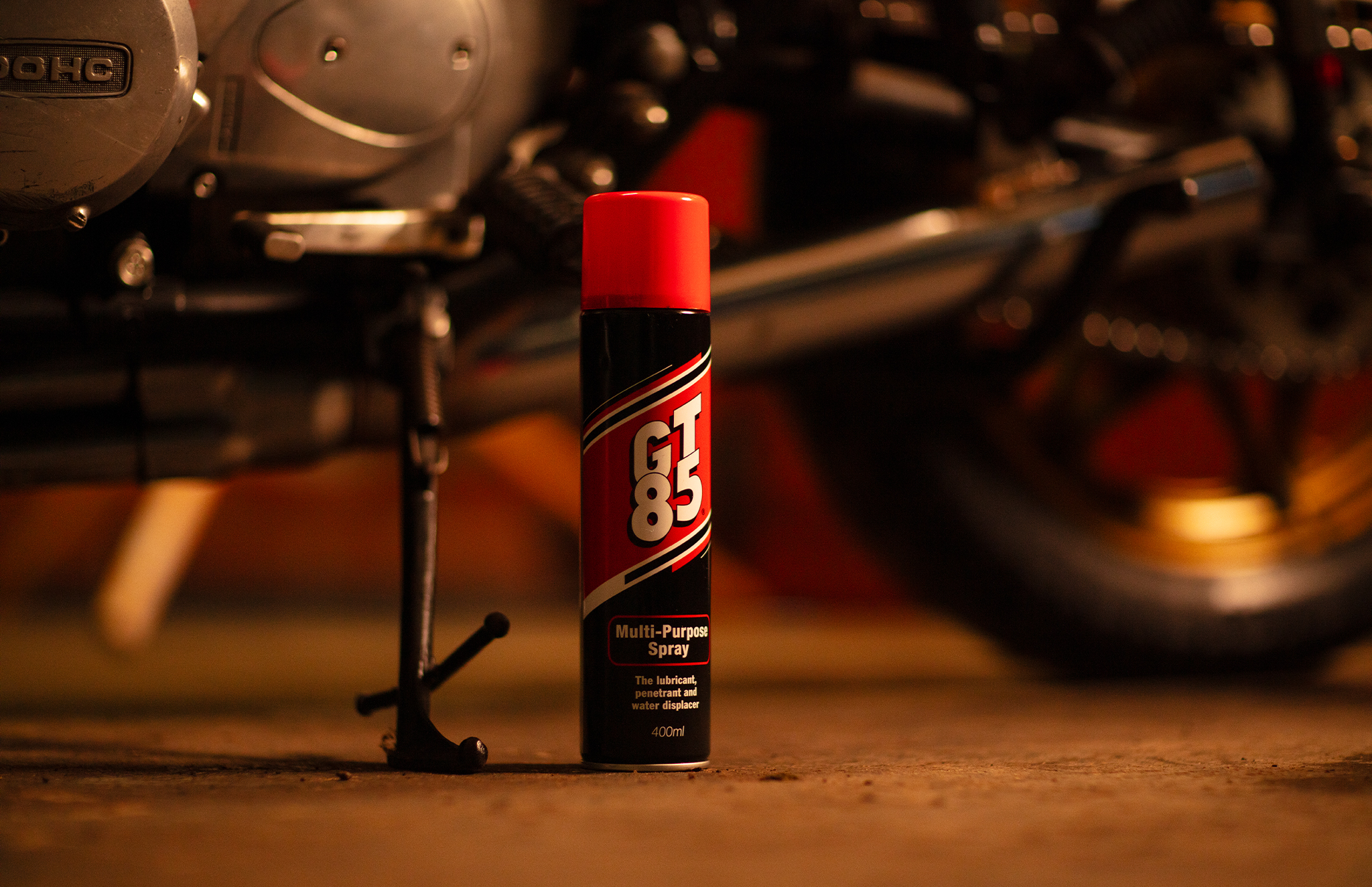 diy how to clean exhaust pipe on motorbike step 2