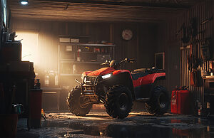 diy how to clean quad bike plastic body step 3