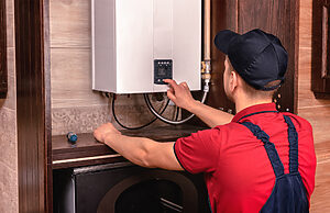 trade how to protect boiler fixings step 1